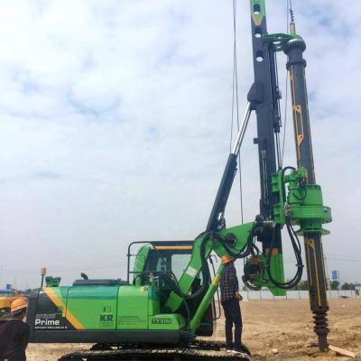 China 60 KN.M Hydraulic Pile Drilling Machine China Chassis 20m 30 Rmp for sale