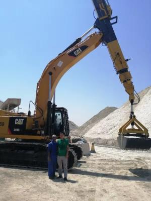 China APIE KM220 Excavador Clamshell Braço Telescópico Com Profundidade 22m à venda