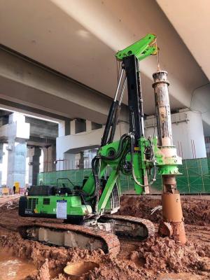 China Hydraulic Low Headroom Drilling Rig KR300ES 1800mm Diameter Foundation 320kN.M for sale