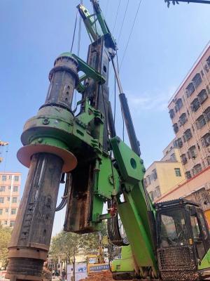 China Telescopic Low Headroom Piling Rig 200kN Pullback Force 150kW Power Output for sale