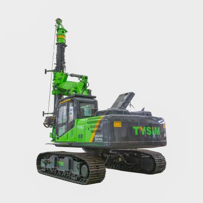 Chine 2200 mm Largeur de transport Machine de forage de forage Diamètre 1600 mm Profondeur 10 m à vendre