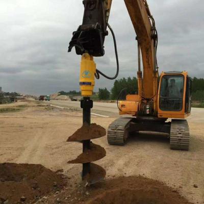 China APIE Mini Excavator Earth Auger Construction Machinery Attachments Parts for sale