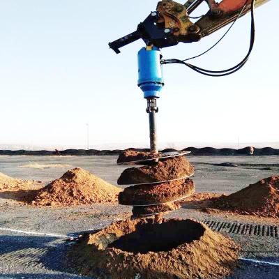 中国 Hydraulic Digger Concrete Auger For Dirty Sandstons Farm 1000Mm Soil Auger Drill 販売のため