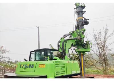 China 40kNm 28m Rotary Pile Machine Hydraulic Drilling Rig Machine 30m/Min for sale