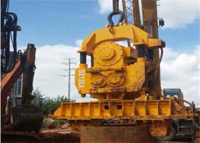 China 120kW Construction Electric Vibro Hammer Sheet Pile Hydraulic Vibro Pile Hammer 10.5mm for sale