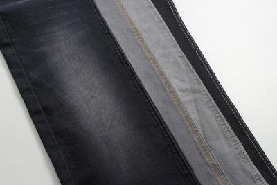 China Wholesale and high quality 9.4 oz dark gray stretch  jeans denim fabric en venta