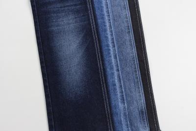Chine Vente en gros de tissus en denim rigide 100% coton bleu foncé pour jeans à vendre