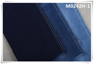 China 12oz Fleece Knitted Winter Jeans Brushed Denim Fabric 56 Cotton 43 Polyester 1 Spandex for sale
