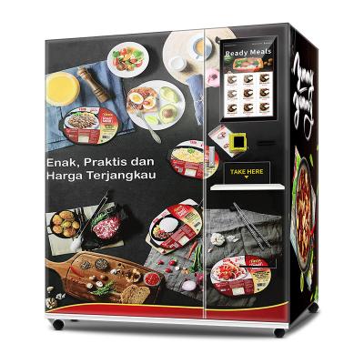 China Fully Automatic Hot Food Heating Vending Machine Customized Hot Food Vending Machine for sale