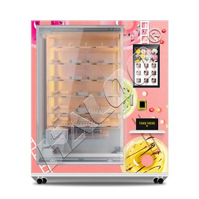 China Red congelada automática de Wifi del poder de la máquina expendedora 900W del helado en venta