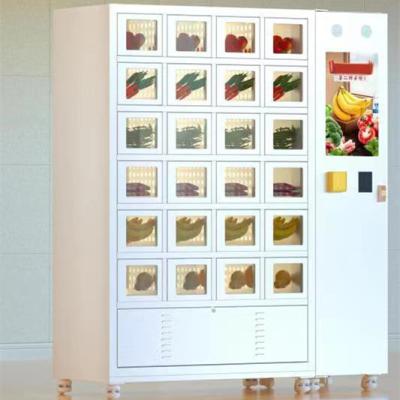 Chine Distributeur automatique réfrigéré de casier de conception élégante pour la viande à vendre