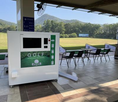 China Self Service Automatic Golf Course Equipment Golf Ball Dispenser for sale