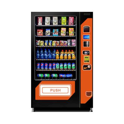 China Telclado numérico que toca la máquina expendedora de enfriamiento del subterráneo de las máquinas expendedoras para la comida y las bebidas en venta