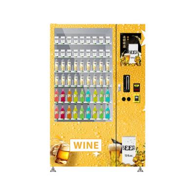 Chine Distributeur automatique de vitamine de distributeur automatique de bouteille en verre d'ascenseur à vendre