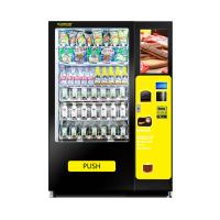 China Máquinas expendedoras combinadas de la comida y de la bebida, lector de tarjetas Vending Machine en venta
