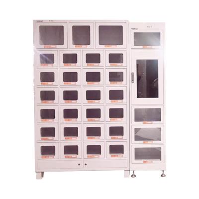 China Touch Screen Smart Locker Vending Machine For Snacks Food Cans Toys Candle for sale