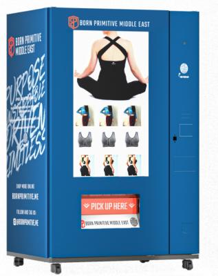 China Máquina de venda automática nadadora da roupa do desgaste da camisa apertada automática do terno T da aptidão da máquina de venda automática da roupa à venda