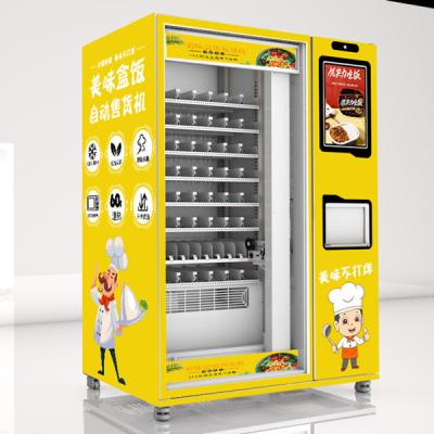 China Da máquina de venda automática pronta das refeições do terreno da faculdade máquina de venda automática saudável do alimento à venda