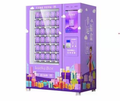 China 120W Blind wooden car train doll toy Box Vending Machine with credit card payment for sale