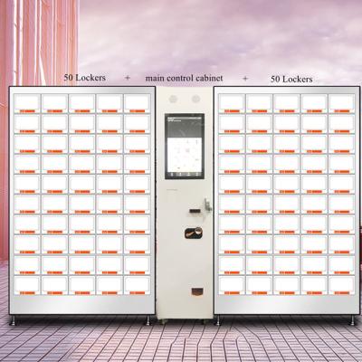 China Wifi 4G Network Non Refrigerated Locker Vending Machine Combination Vending Machine for sale
