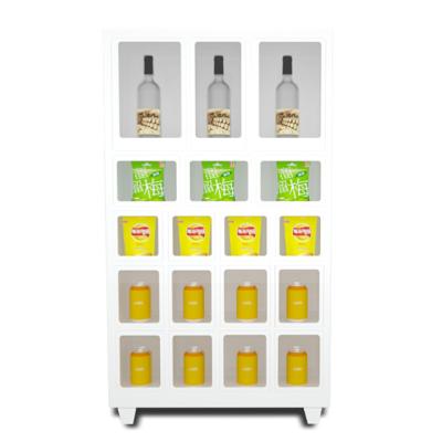 China Máquina de venda automática do cacifo dos acessórios de Haloo para petiscos e vinho à venda