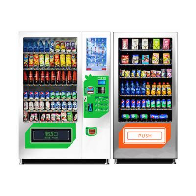 Chine Distributeur automatique intelligent de réfrigérateur de grande capacité, distributeur automatique de casse-croûte combiné à vendre