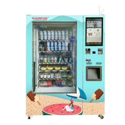 China -18℃ Frozen Food Ice Lollies Vending Machine Popsicle Vending Machine Ice Cone Vending Machine for sale