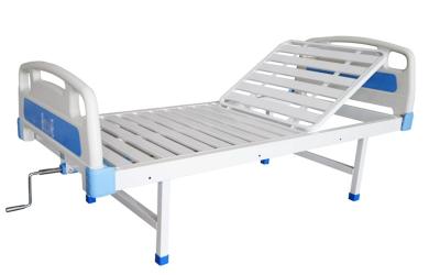 China Hospital Furniture Professional Service High Quality Manual Crank Hospital Bed for sale