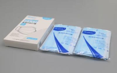 China 3-Ply Disposable Medical / Surgical Face Mask Bfe 98-99% with Earloop or Strap Type for sale