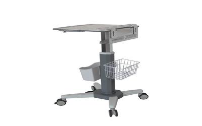 China Hospital Furniture Hospital Health Care Mobile Laptop Trolley Cart for sale