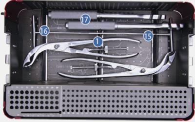 China Lower Limb Quick Connect Instrument Set For Orthopedic Instrument Set for sale