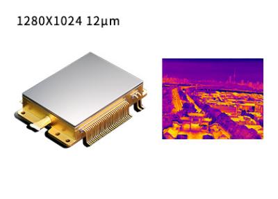 China 1280x1024 / 12μm Ongekoelde FPA Detector voor Thermische Toezichtcamera Te koop
