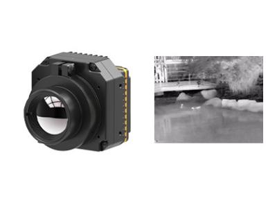 China 400x300 / 17μm Thermal Camera Core Integrated in Thermal Security Camera for Surveillance for sale