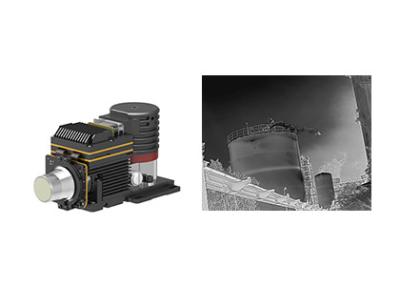 China 320x256 30μm MWIR refrigerou a câmera ótica da imagem latente do gás para escapes visualizando do gás à venda