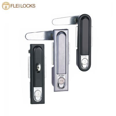 China Push Button Electrical Cabinet Swing Handle Lock for sale
