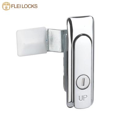 China Chrome Plated Network Cabinet Swing Handle Lock High Durability With Two Keys for sale