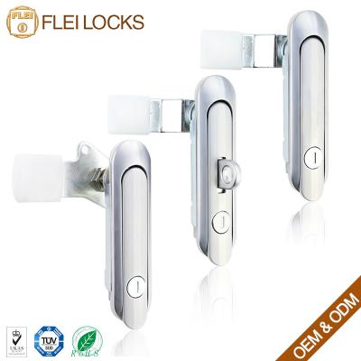 China Gary Chrome Plated Swing Handle Lock High Durability For High Pressure Cabinet for sale