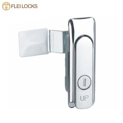 China Zinc Alloy Chrome Plated Swing Handle Lock Customized Size With Key for sale
