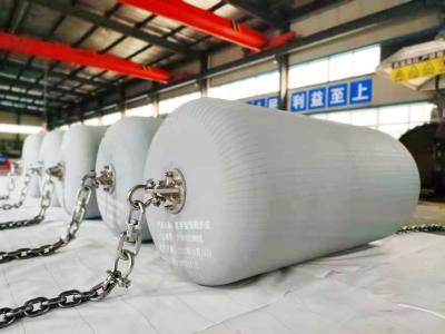China Big Sizes of Floating Rubber Foam Filled Fender for sale