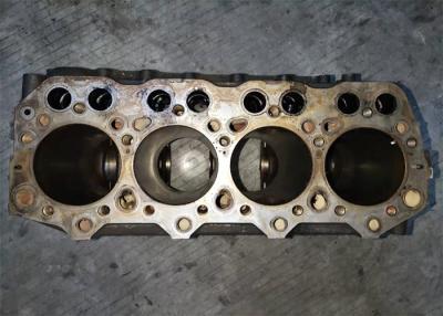 China Second Hand Mitsubishi Engine Blocks , 4D34 Used Engine Block For Excavator HD512-2 for sale