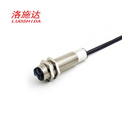 China sensor de proximidade fotoelétrico difuso de 24V M18 para a detecção à venda