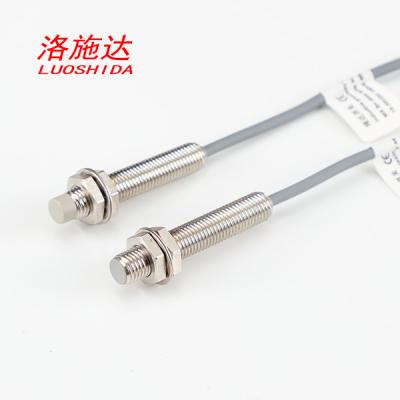 China 6mm Long Distance M8 Inductive Proximity Sensor 24V DC For Metal Detection for sale