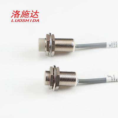 China Cylindrical Namur Inductive Proximity Sensor DC 6-12V M18 Brass With Nickel Tube for sale
