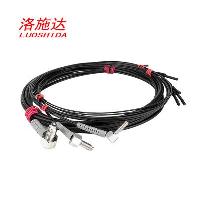 China Coaxial Diffuse Fiber Optic Amplifier Sensor for sale