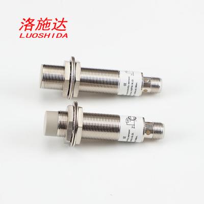 China Wireless DC M18 Metal Tube Proximity Capacitive Sensor Switch With 4 Pin M12 Connector for sale