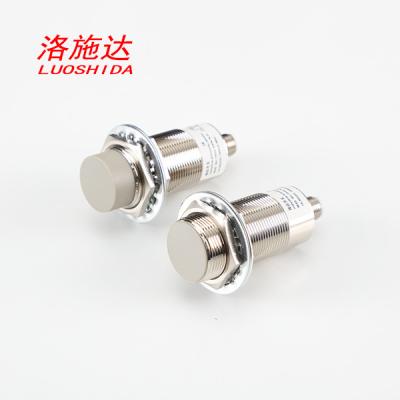 China Wireless DC Metal Tube Long Distance Cylindrical Inductive Proximity Sensor M30 for sale