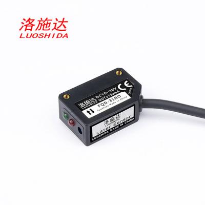 China Q31 Diffuse Proximity Sensor Square Photoelectric Max 300mm Distance Adjustable for sale