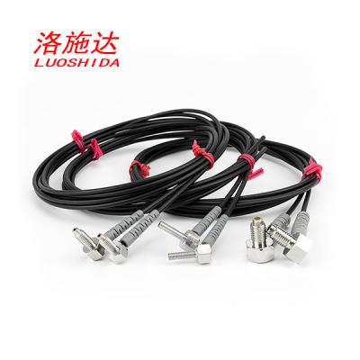 China Elbow 90 Degree Fiber Sensor Amplifier Throught Beam Mode Fiber Optical Sensor For All Fiber Amplifier Application for sale