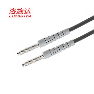 中国 1Mプラスチック繊維ケーブルの調査のためのビーム繊維の光学センサーを通したセリウムM3繊維センサーのアンプ 販売のため