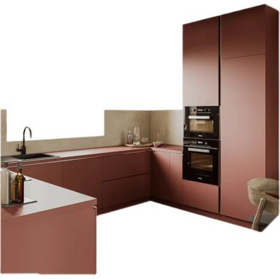China Popularity Cabinets Lacquer Finish For Modern Modular Kitchen Cabinets for sale